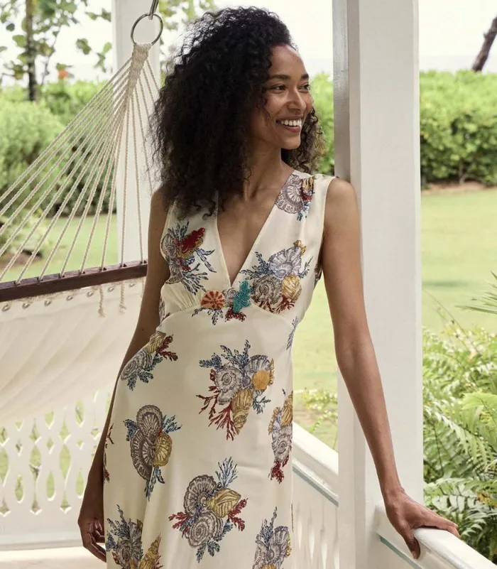 TATIANA DRESS Mer Botanique Shop DEN Dresses