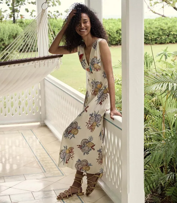 TATIANA DRESS Mer Botanique Shop DEN Dresses