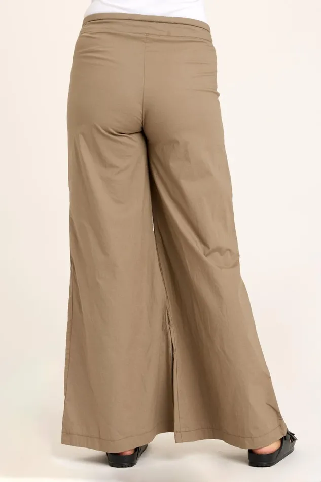Terraced Wide Leg Pant Truffle Clothing XCVI Pants