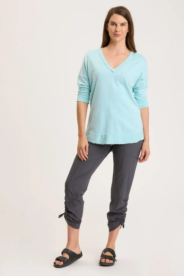 Terry Fira Pullover Mermaid Tail Pigment Clothing XCVI Sweatshirts