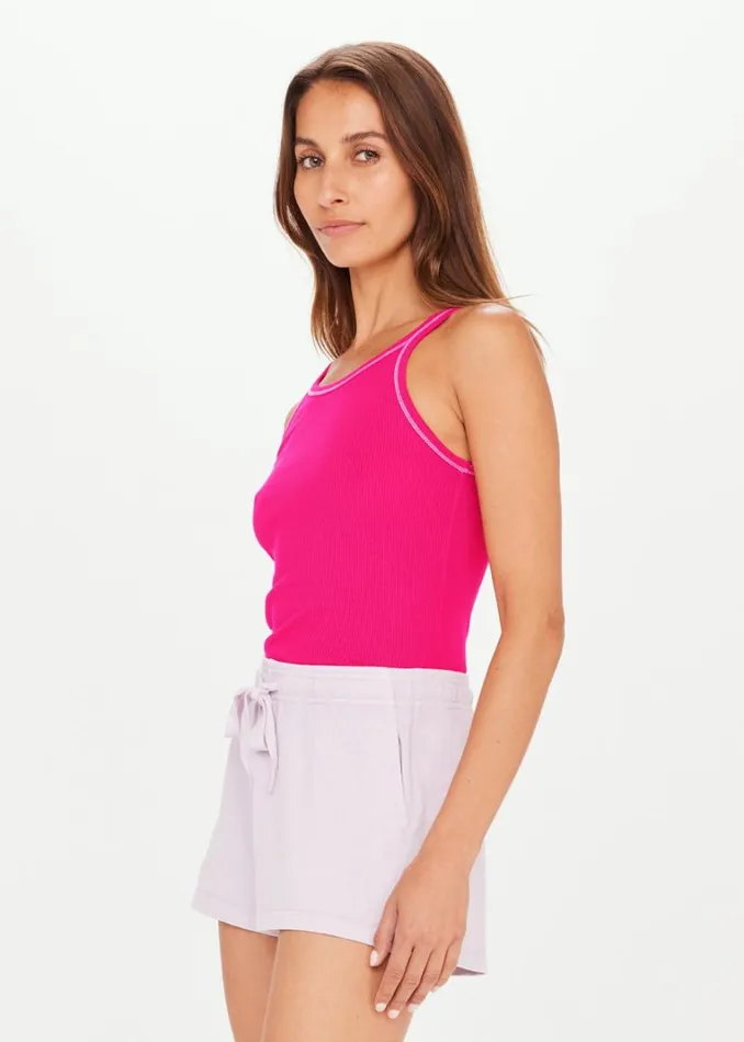 The Upside ASANA TANK Neon Pink Shop Shirts and Tanks The Upside ASANA TANK Neon Pink Shop Shirts and Tanks