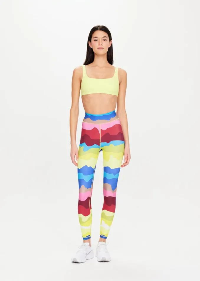 The Upside ASTRO 25IN MIDI PANT Abstract Shop Leggings The Upside ASTRO 25IN MIDI PANT Abstract Shop Leggings