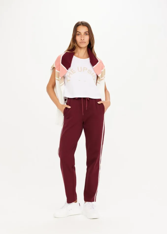 The Upside BAILEY CROP TANK White Shop Shirts and Tanks The Upside BAILEY CROP TANK White Shop Shirts and Tanks