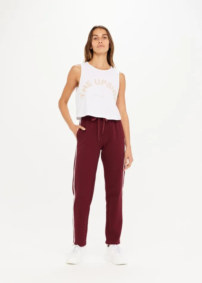 The Upside BAILEY CROP TANK White Shop Shirts and Tanks The Upside BAILEY CROP TANK White Shop Shirts and Tanks