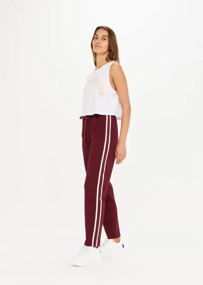The Upside BAILEY CROP TANK White Shop Shirts and Tanks The Upside BAILEY CROP TANK White Shop Shirts and Tanks