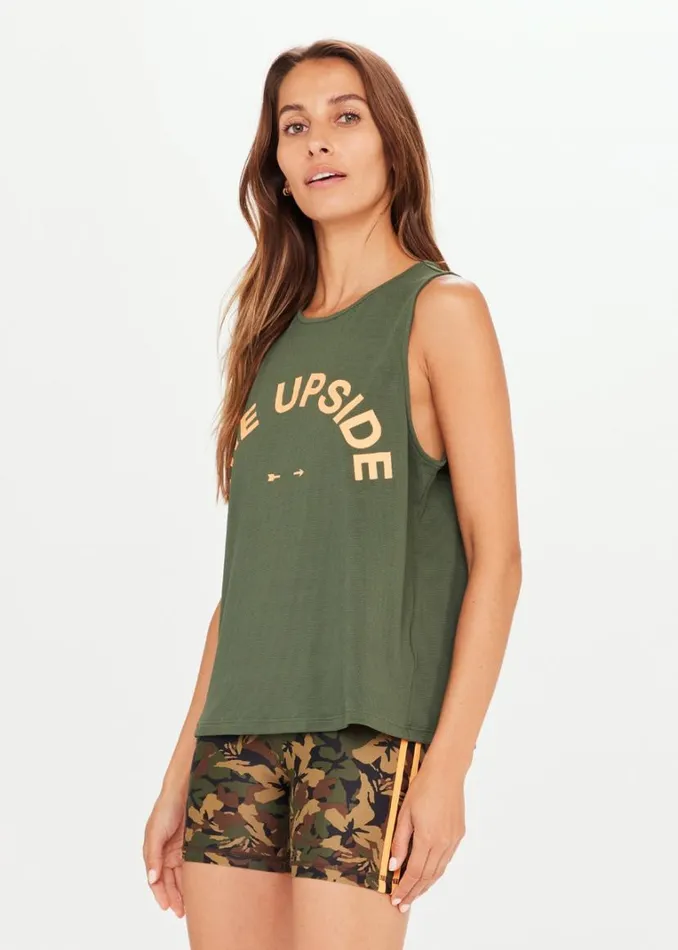 The Upside BAILEY TANK Olive Shop Shirts and Tanks The Upside BAILEY TANK Olive Shop Shirts and Tanks