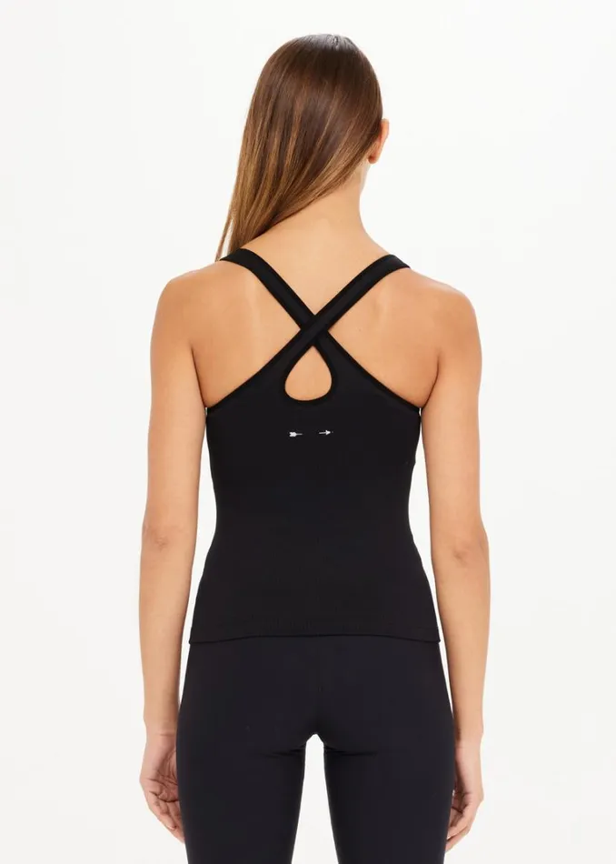 The Upside BALANCE SEAMLESS LENNY TANK Black Shop Shirts and Tanks The Upside BALANCE SEAMLESS LENNY TANK Black Shop Shirts and Tanks