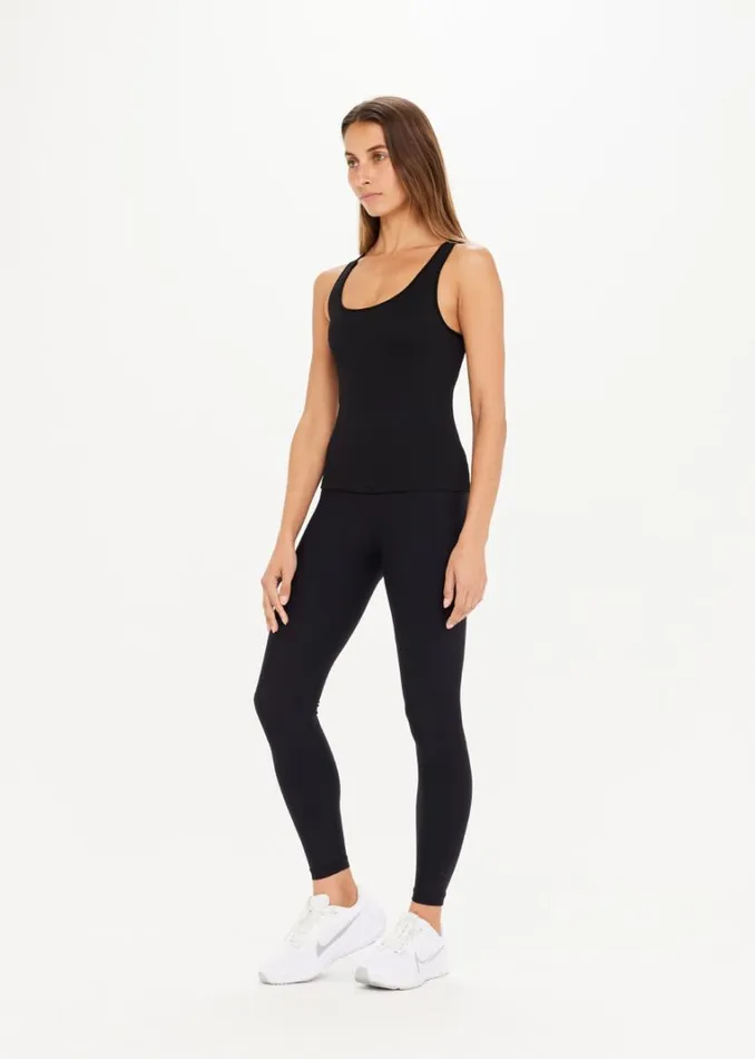 The Upside BALANCE SEAMLESS LENNY TANK Black Shop Shirts and Tanks The Upside BALANCE SEAMLESS LENNY TANK Black Shop Shirts and Tanks