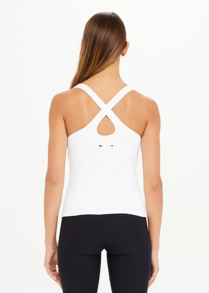 The Upside BALANCE SEAMLESS LENNY TANK White Shop Shirts and Tanks