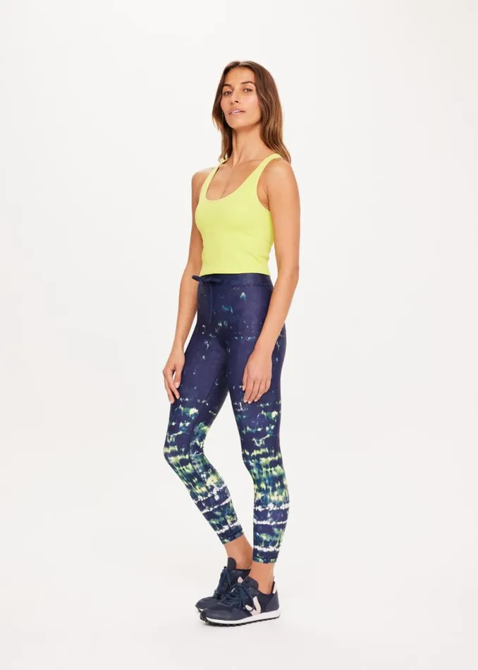 The Upside BALANCE SEAMLESS MOLLY CROP Citrus Shop Sports Bras