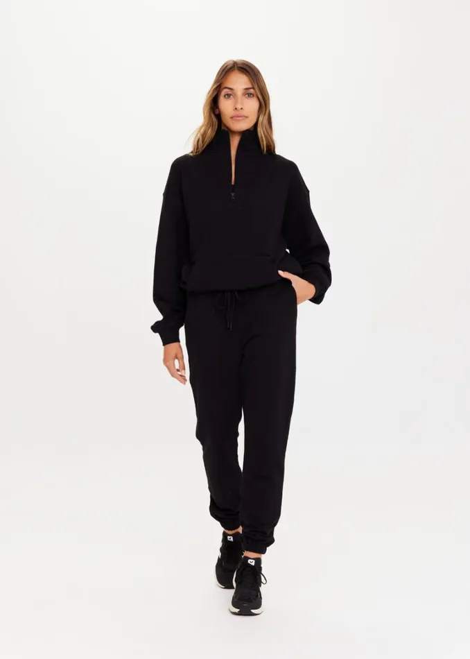 The Upside BLAKE TRACK PANT Black Shop Pants The Upside BLAKE TRACK PANT Black Shop Pants