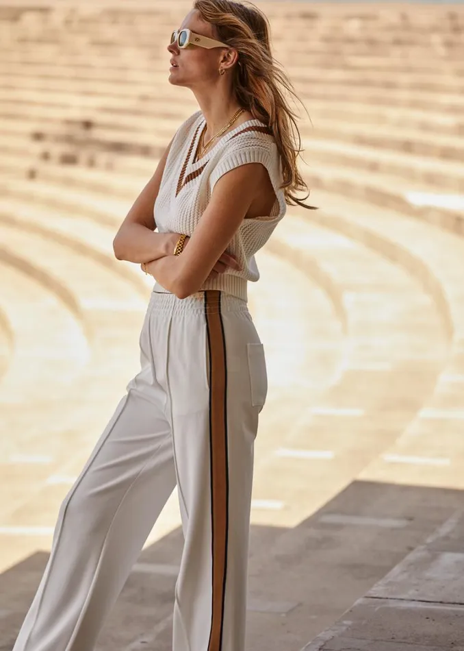 The Upside BLEECKER MONTE PANT White Shop Pants