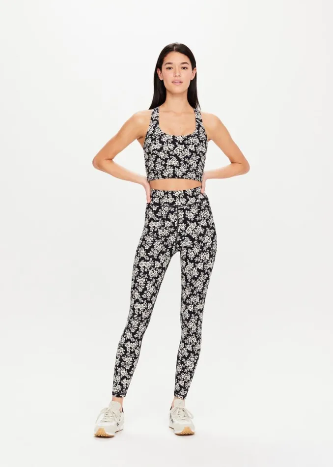 The Upside BLOOM 25IN MIDI PANT Floral Shop Leggings The Upside BLOOM 25IN MIDI PANT Floral Shop Leggings