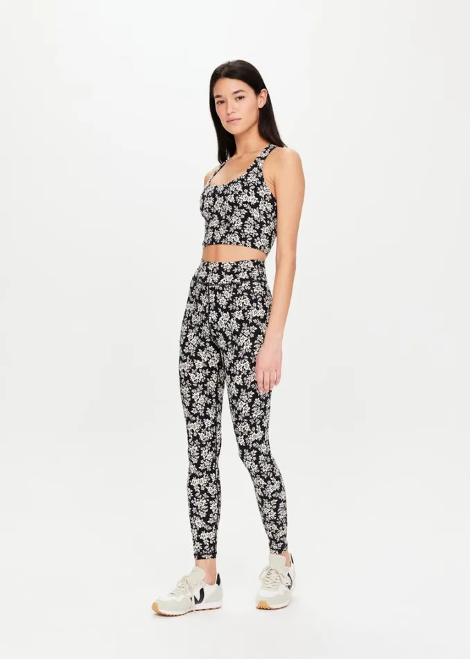 The Upside BLOOM 25IN MIDI PANT Floral Shop Leggings The Upside BLOOM 25IN MIDI PANT Floral Shop Leggings