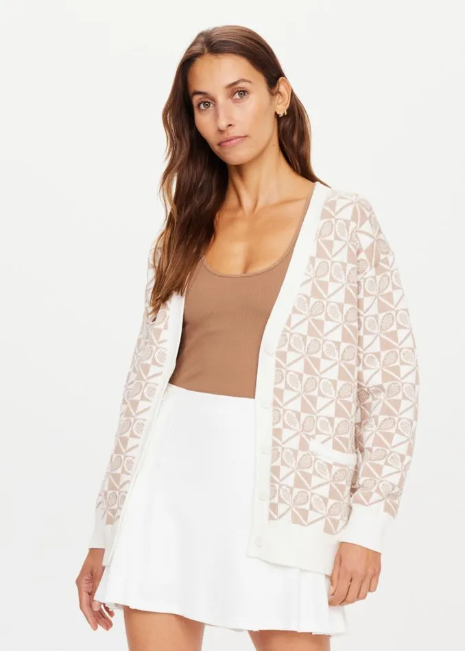 The Upside BOULEVARD PIPER KNIT CARDIGAN Ivory Shop Jackets and Coats The Upside BOULEVARD PIPER KNIT CARDIGAN Ivory Shop Jackets and Coats