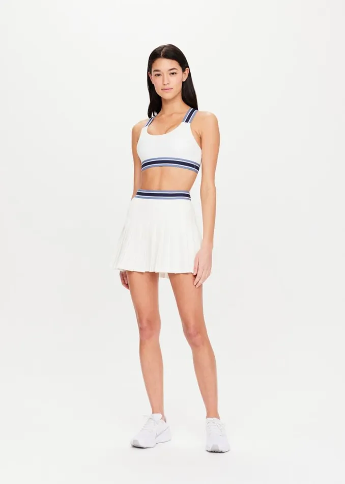 The Upside BOUNCE CORDOVA SKIRT White Shop Skirts
