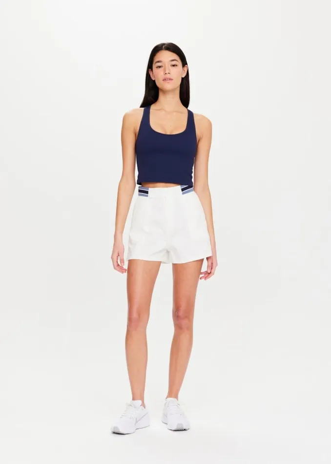 The Upside BOUNCE PALMER SHORT White Shop Shorts