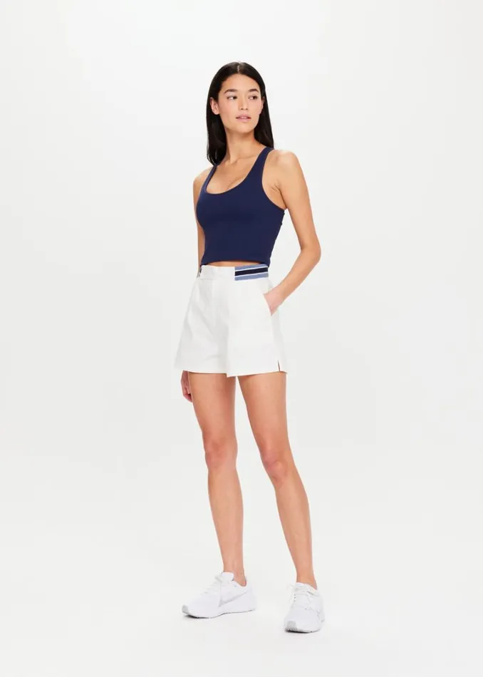 The Upside BOUNCE PALMER SHORT White Shop Shorts