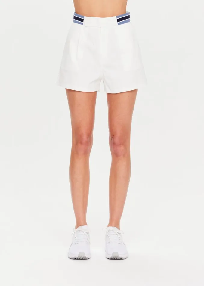 The Upside BOUNCE PALMER SHORT White Shop Shorts