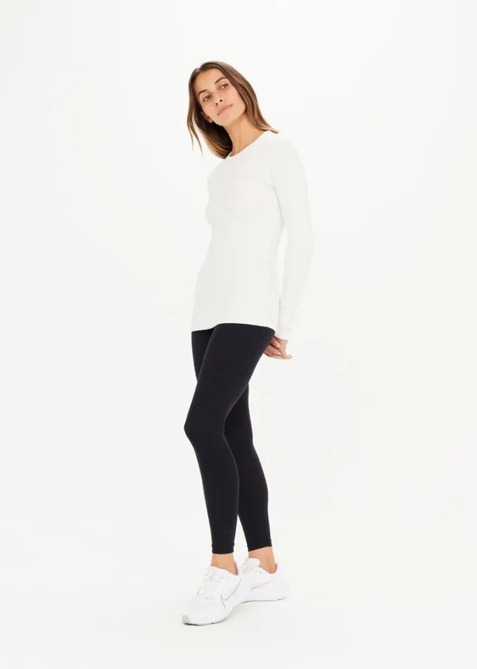 The Upside CHRISSY LONG SLEEVE White Shop Shirts and Tanks