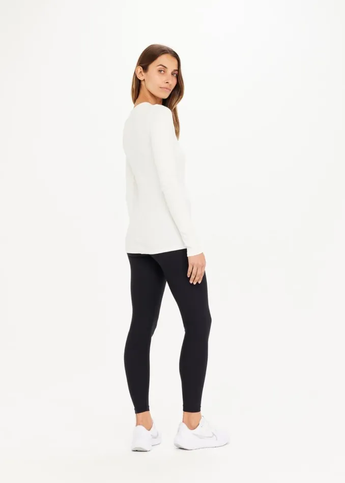 The Upside CHRISSY LONG SLEEVE White Shop Shirts and Tanks