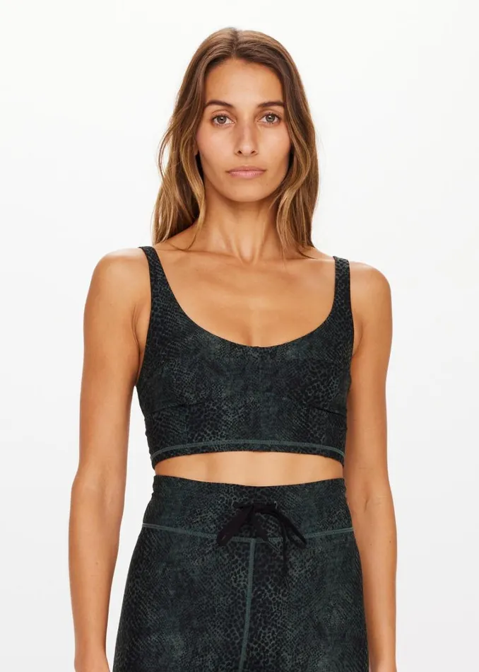 The Upside COBRA CANDICE CROP Animal Shop Sports Bras