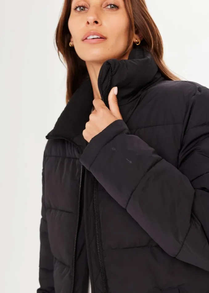 The Upside COHEN PUFFER JACKET Black Shop Jackets and Coats The Upside COHEN PUFFER JACKET Black Shop Jackets and Coats