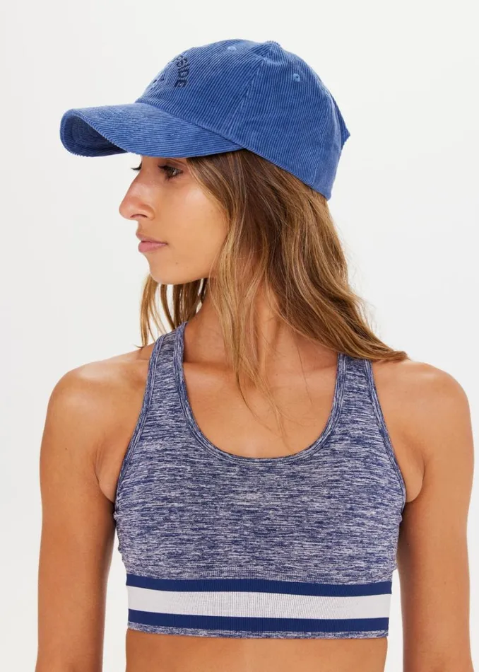 The Upside CORDUROY SOFT CAP Blue Shop Hats and Headwear The Upside CORDUROY SOFT CAP Blue Shop Hats and Headwear