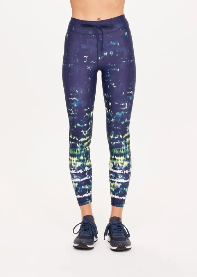 The Upside CYPRESS 25IN MIDI PANT Tie Dye Shop Leggings