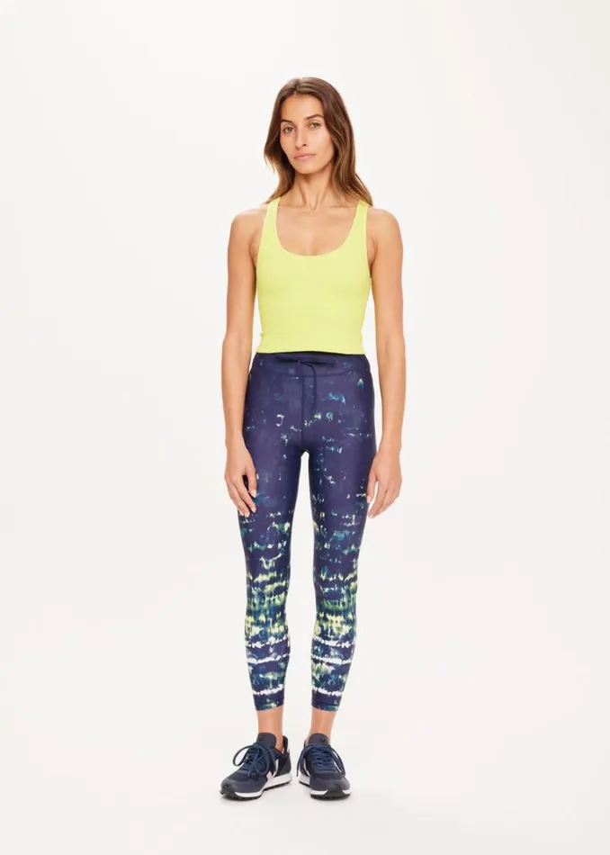 The Upside CYPRESS 25IN MIDI PANT Tie Dye Shop Leggings