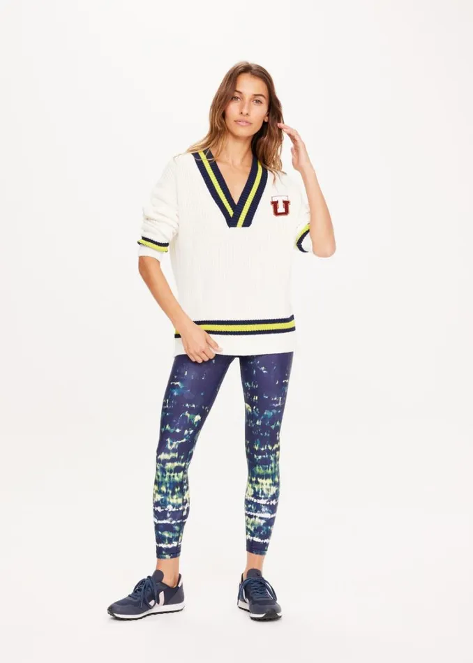 The Upside CYPRESS 25IN MIDI PANT Tie Dye Shop Leggings