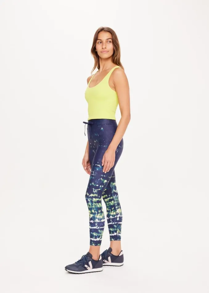 The Upside CYPRESS 25IN MIDI PANT Tie Dye Shop Leggings