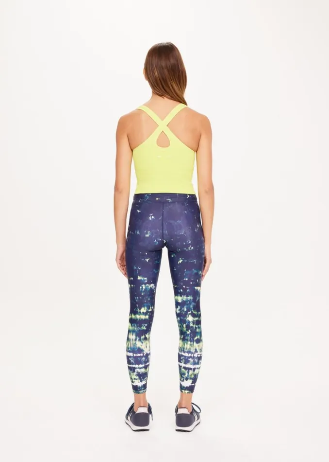 The Upside CYPRESS 25IN MIDI PANT Tie Dye Shop Leggings