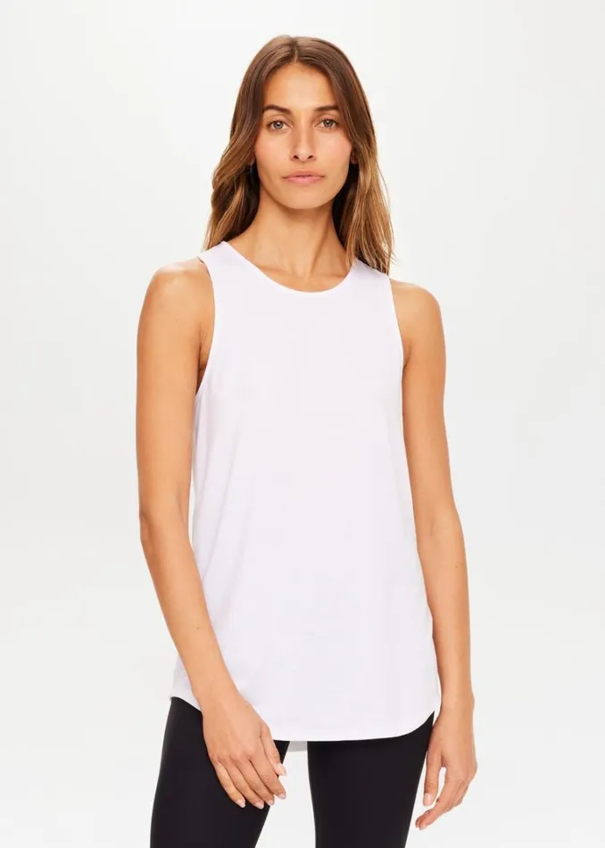 The Upside DRI RELEASE MARKOVA TANK White Shop Shirts and Tanks The Upside DRI RELEASE MARKOVA TANK White Shop Shirts and Tanks