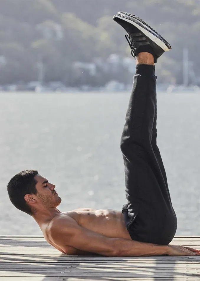 The Upside EASTWOOD TRACK Black Shop Bottoms