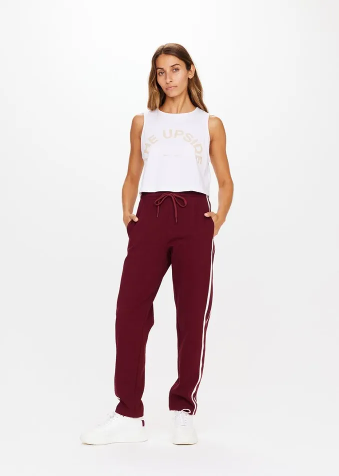 The Upside EZE FRANCA PANT Merlot Shop Pants