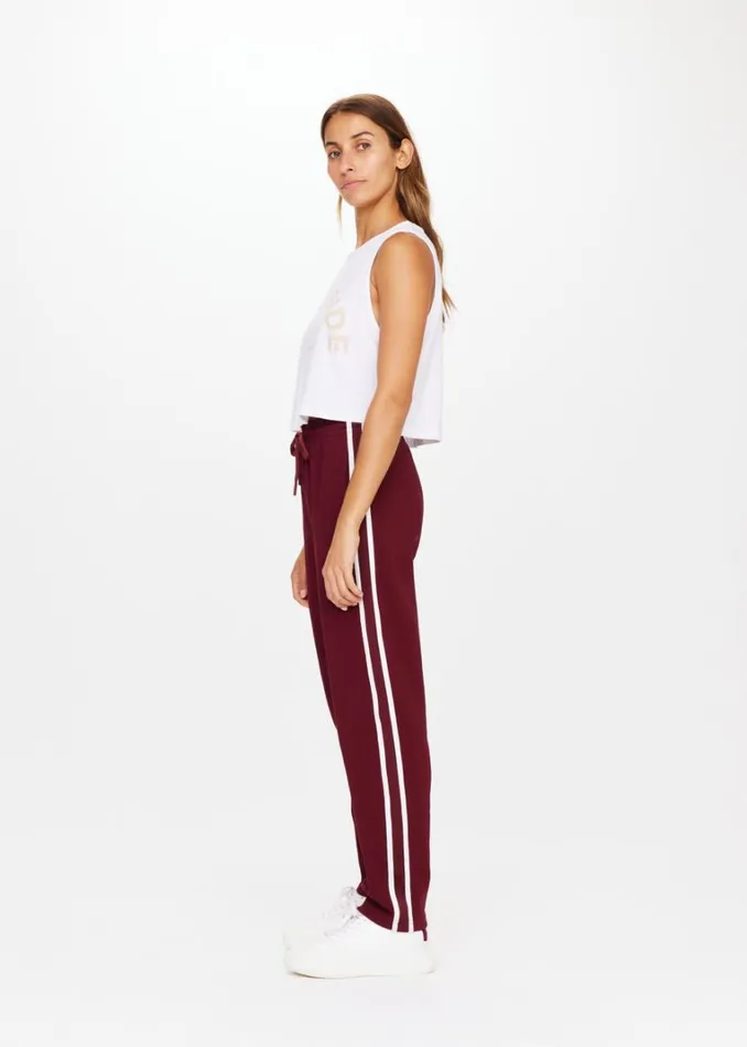 The Upside EZE FRANCA PANT Merlot Shop Pants The Upside EZE FRANCA PANT Merlot Shop Pants