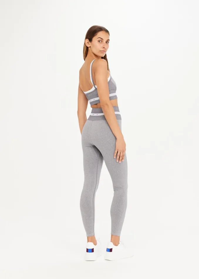 The Upside FORM SEAMLESS 25IN MIDI PANT Grey Marle Shop Leggings The Upside FORM SEAMLESS 25IN MIDI PANT Grey Marle Shop Leggings