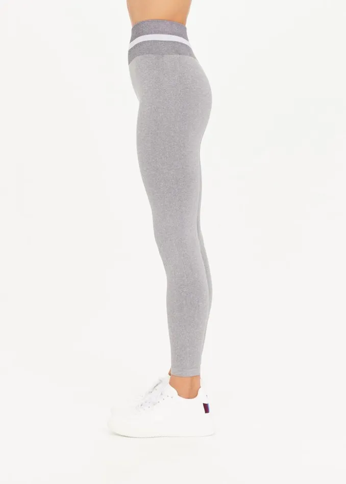 The Upside FORM SEAMLESS 25IN MIDI PANT Grey Marle Shop Leggings The Upside FORM SEAMLESS 25IN MIDI PANT Grey Marle Shop Leggings