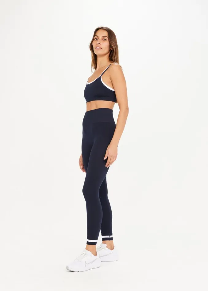 The Upside FORM SEAMLESS KELSEY BRA Navy Shop Sports Bras The Upside FORM SEAMLESS KELSEY BRA Navy Shop Sports Bras