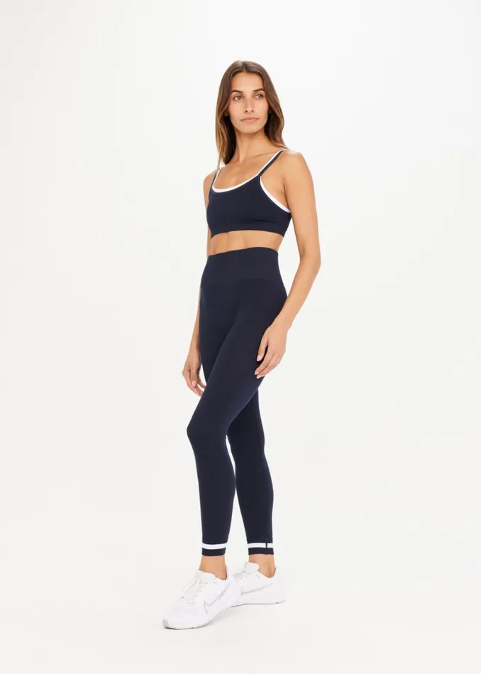 The Upside FORM SEAMLESS KELSEY BRA Navy Shop Sports Bras The Upside FORM SEAMLESS KELSEY BRA Navy Shop Sports Bras