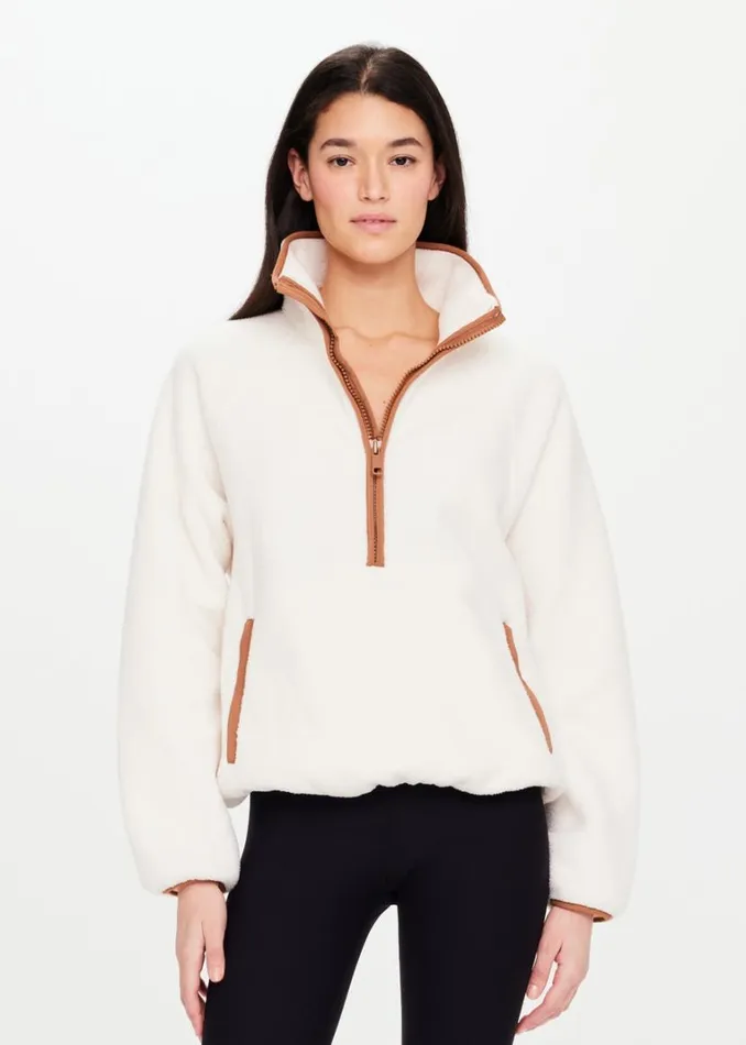 The Upside HARLOW PULLOVER Bone Shop Jackets and Coats The Upside HARLOW PULLOVER Bone Shop Jackets and Coats