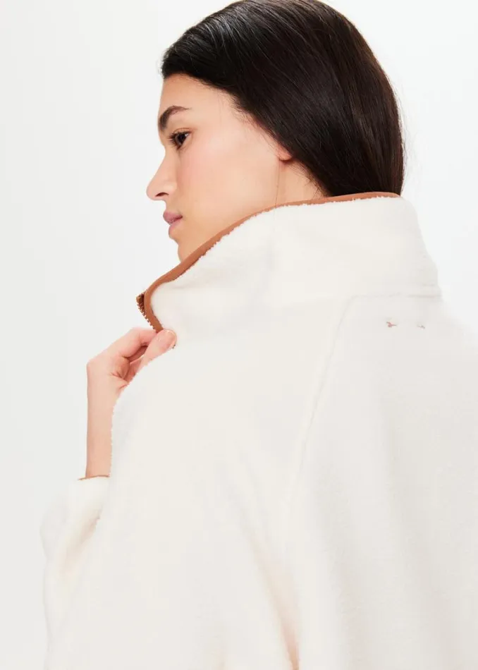 The Upside HARLOW PULLOVER Bone Shop Jackets and Coats The Upside HARLOW PULLOVER Bone Shop Jackets and Coats
