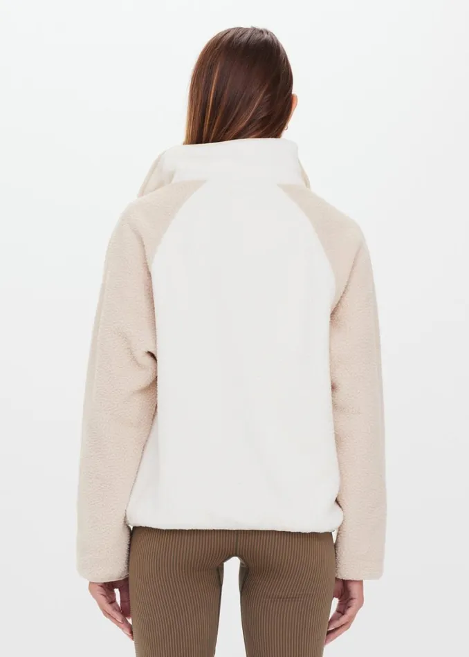 The Upside HARLOW ZIP THROUGH Natural Shop Jackets and Coats