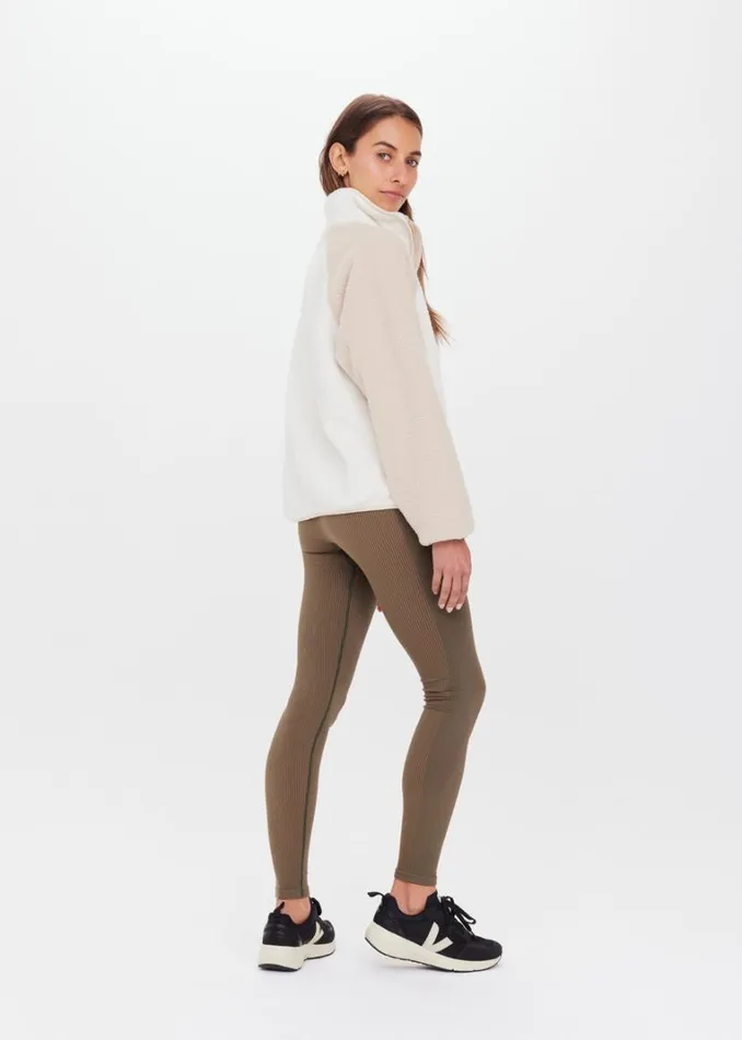 The Upside HARLOW ZIP THROUGH Natural Shop Jackets and Coats