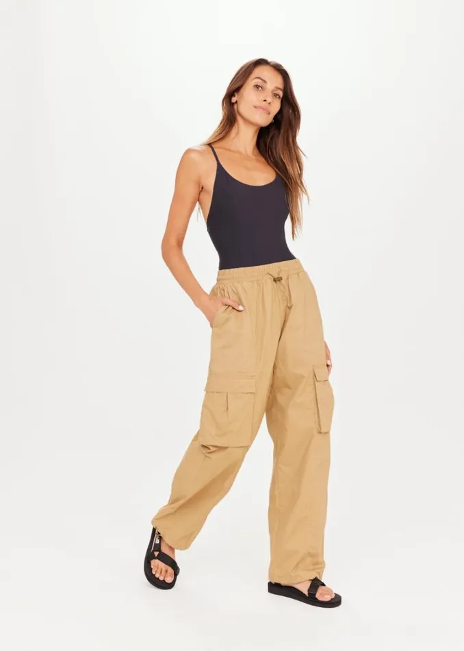The Upside HENLEY UTILITY CARGO PANT Chestnut Shop Pants