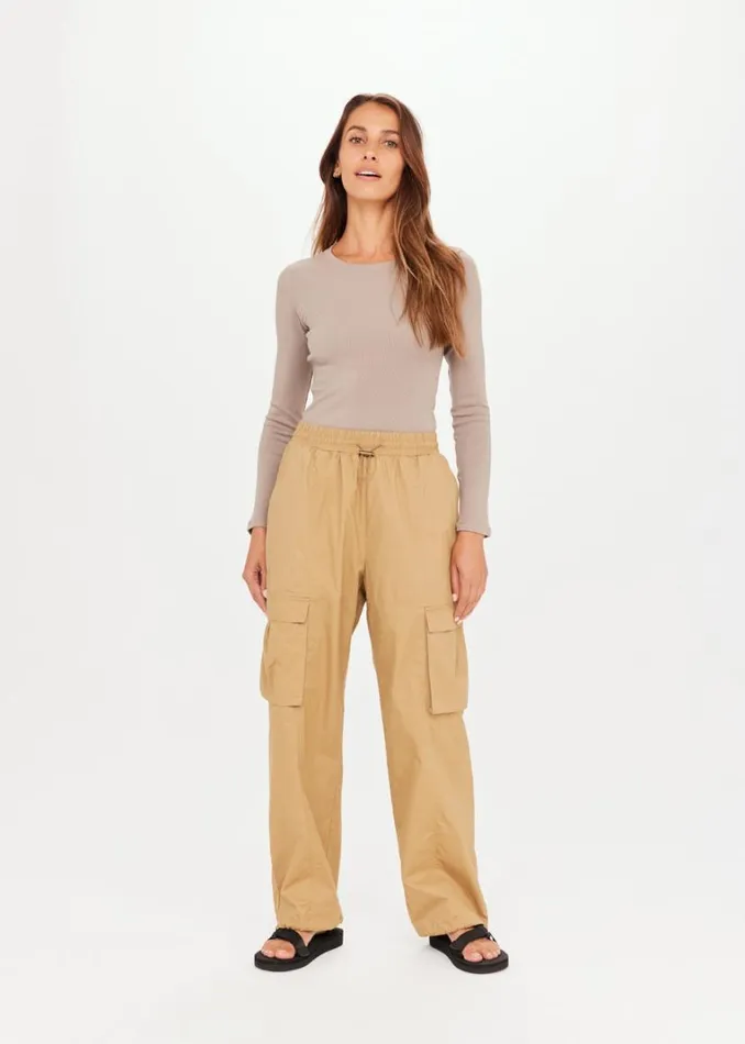 The Upside HENLEY UTILITY CARGO PANT Chestnut Shop Pants