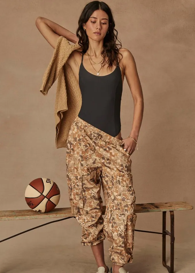 The Upside HENLEY UTILITY CARGO PANT Desert Camo Shop Pants