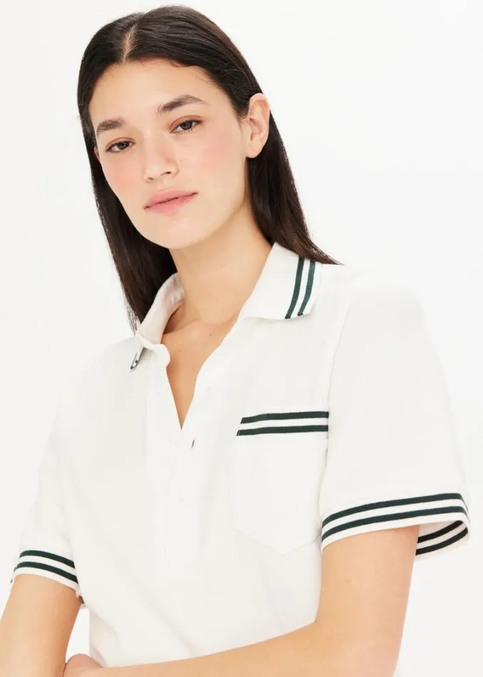 The Upside HILL POLO White Shop Shirts and Tanks The Upside HILL POLO White Shop Shirts and Tanks