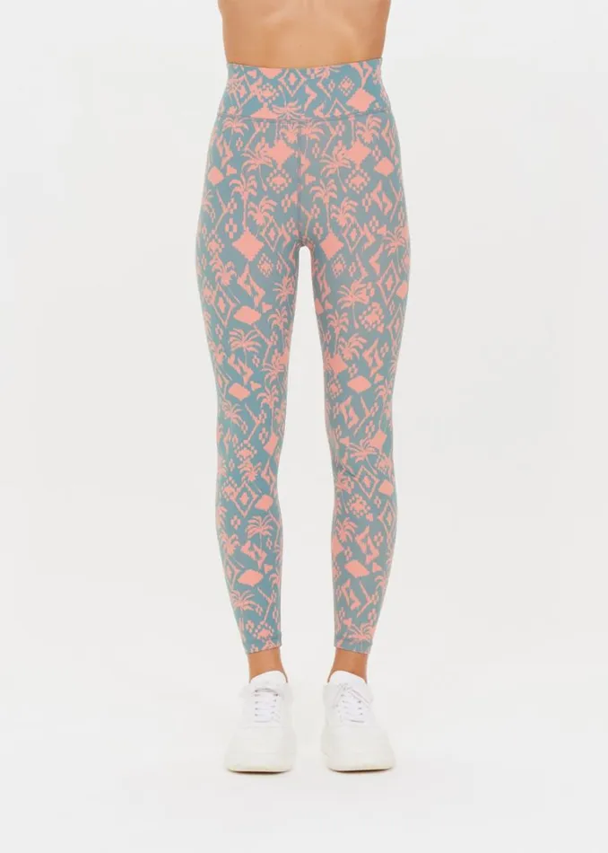 The Upside JARDIN 25IN HIGH MIDI PANT Lagoon Shop Leggings